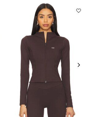437 The Curve Jacket Espresso - SMALL